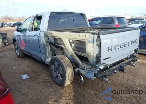 2025 Honda Ridgeline Rtl z USA, uszkodzony, nr VIN 5FPYK3F53SB007814